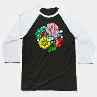 Love Flower Baseball T-Shirt